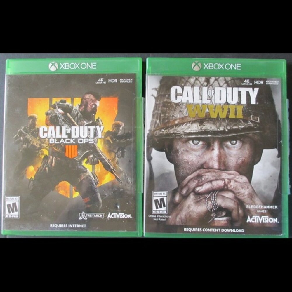 Bundle / Call of Duty Black Ops and Call of Duty WWII - XBox One